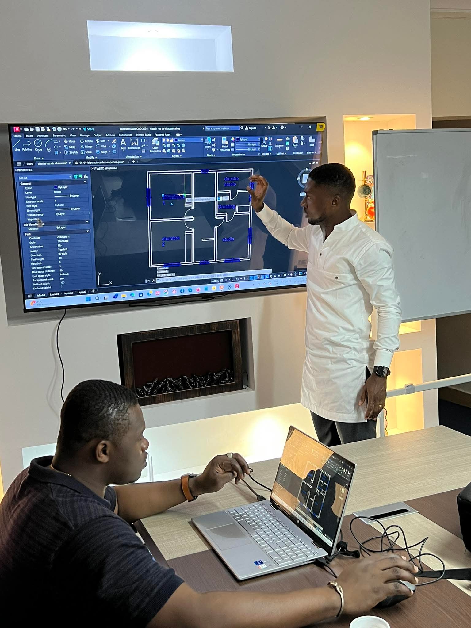 Présentation AutoCAD, séance pratique